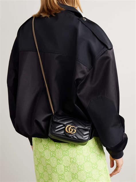 mini gucci gg mamtolant|GUCCI GG Marmont super mini quilted leather shoulder bag.